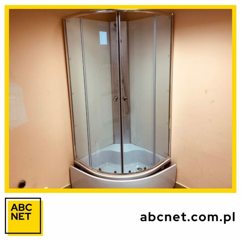 kabina prysznicowa wolnostojąca