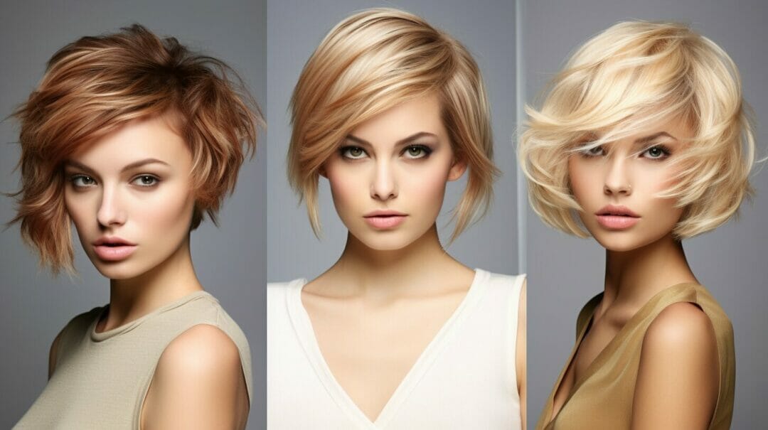 fryzury półdługie cieniowane