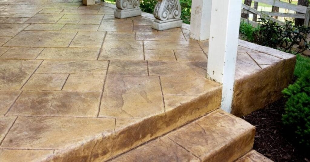 beton stemlowany taras