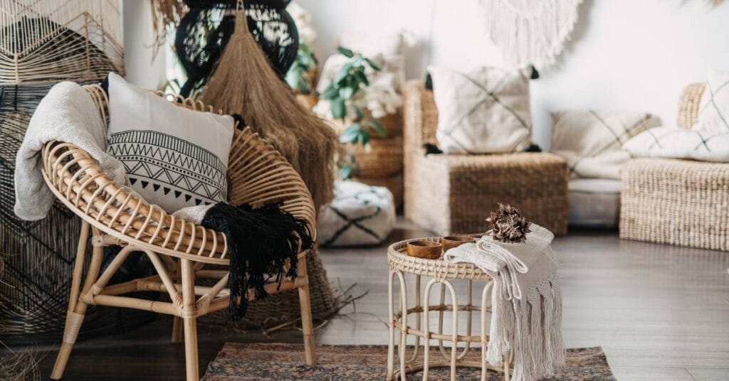 boho wystroj salon
