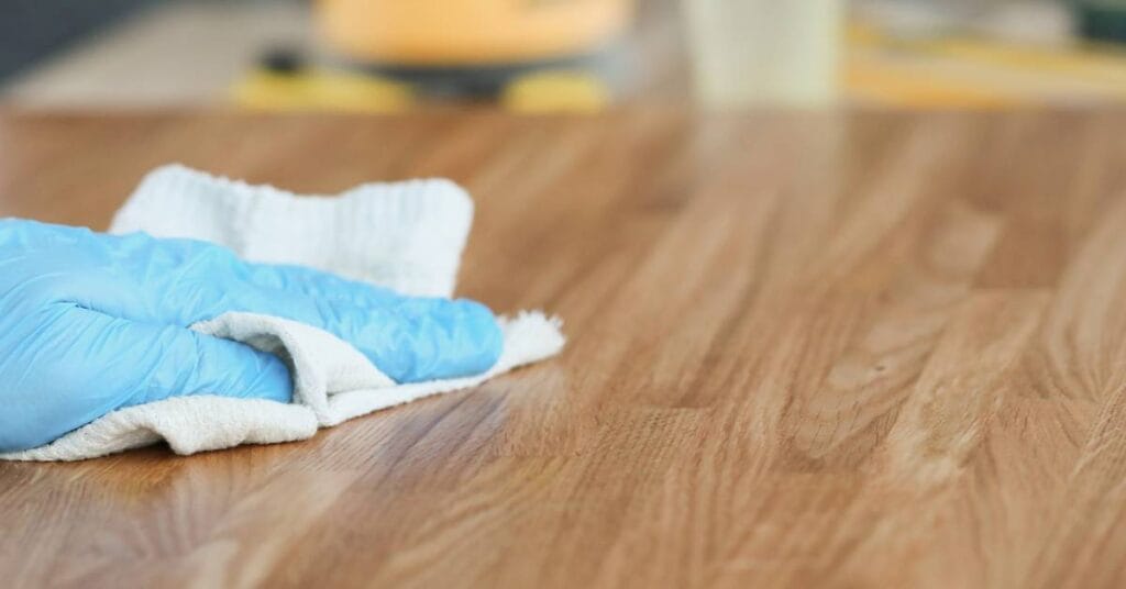 styl prowansalski czyszczenie drewna