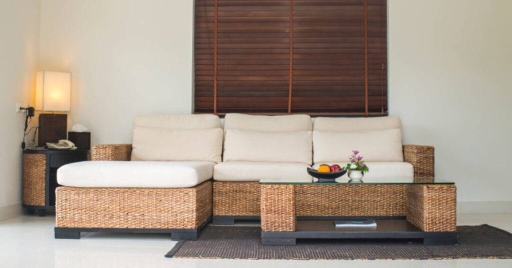 styl prowansalski rattanowe meble