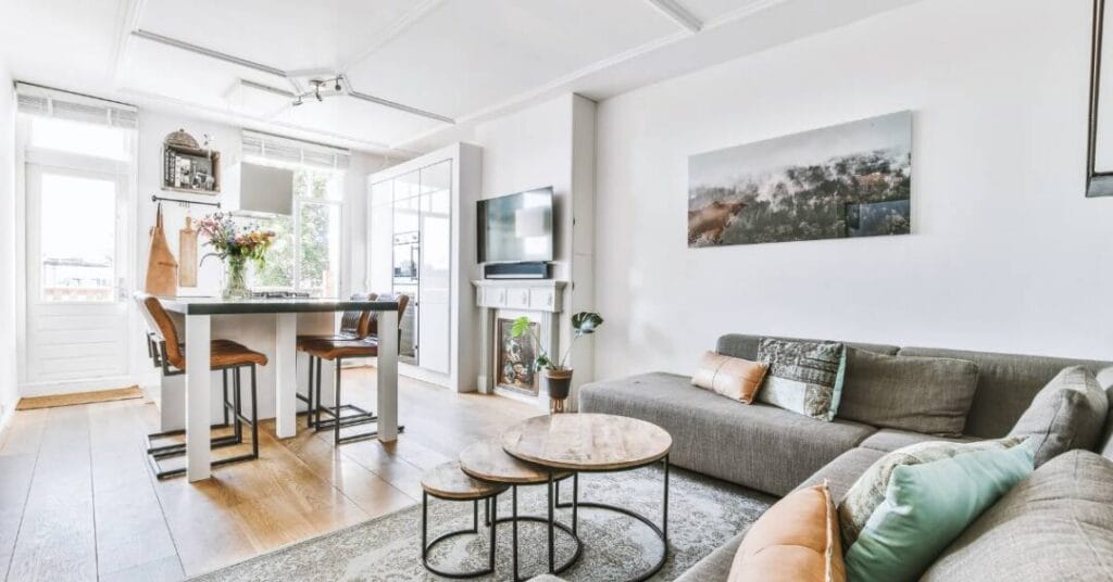 styl prowansalski salon