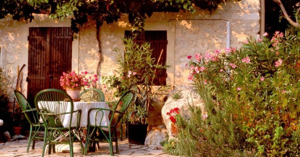 styl prowansalski taras