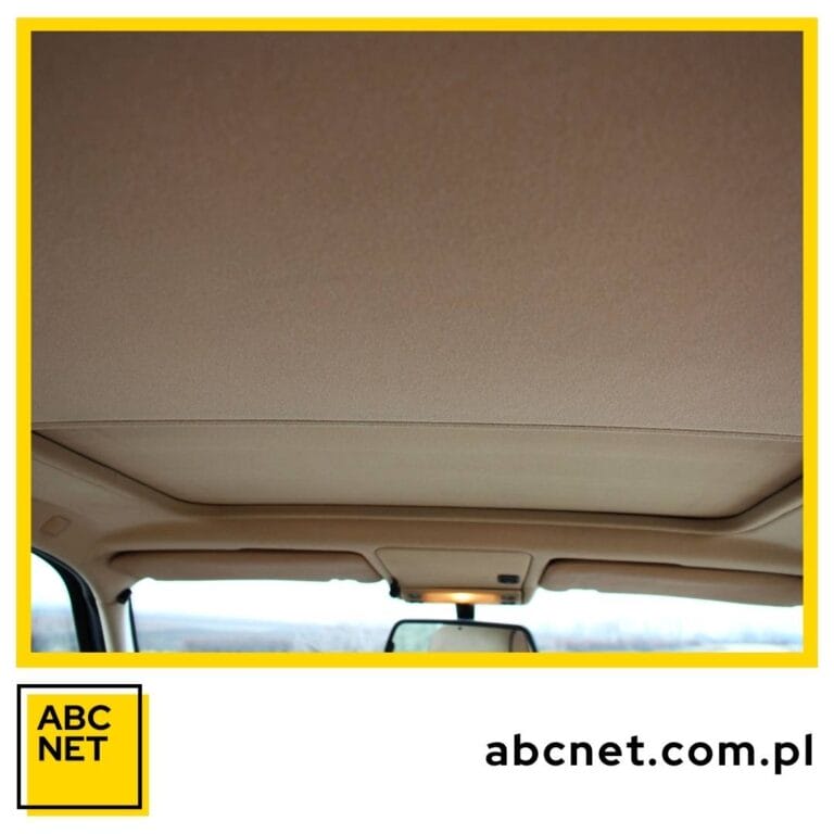 materiał na podsufitkę samochodową