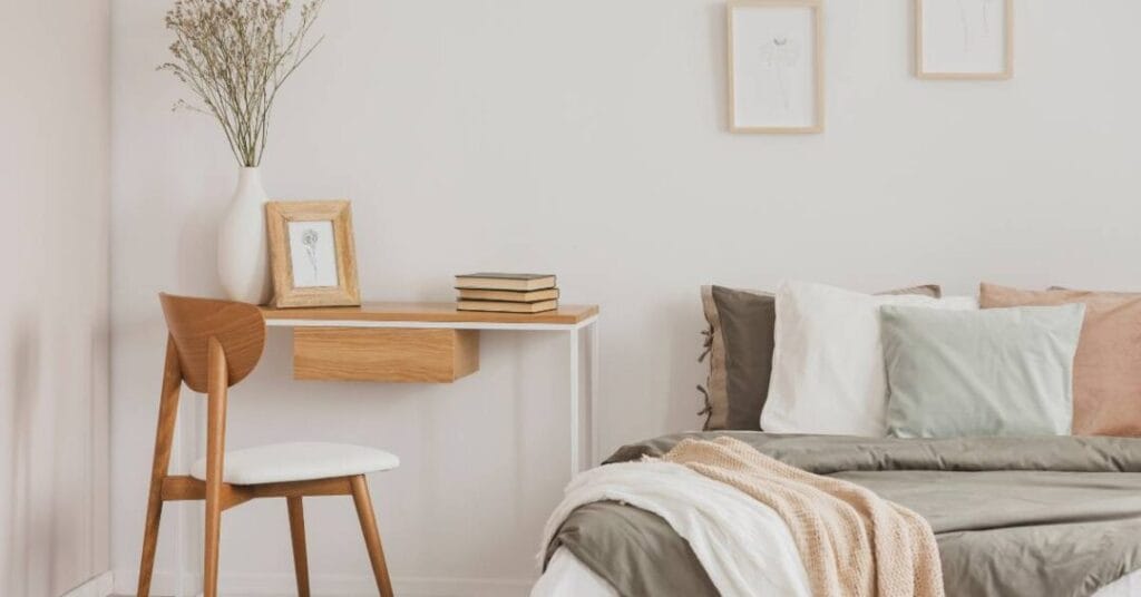 styl skandynawski sypialnia