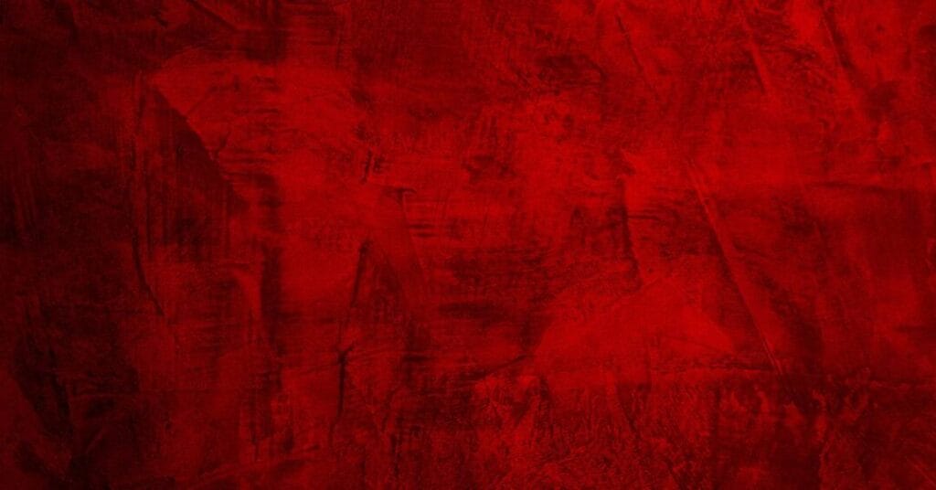 beton na scianie czerwona sciana