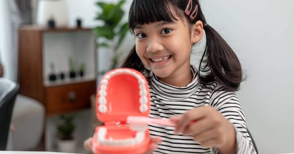 dentysta dzieciecy pokazowa higiena