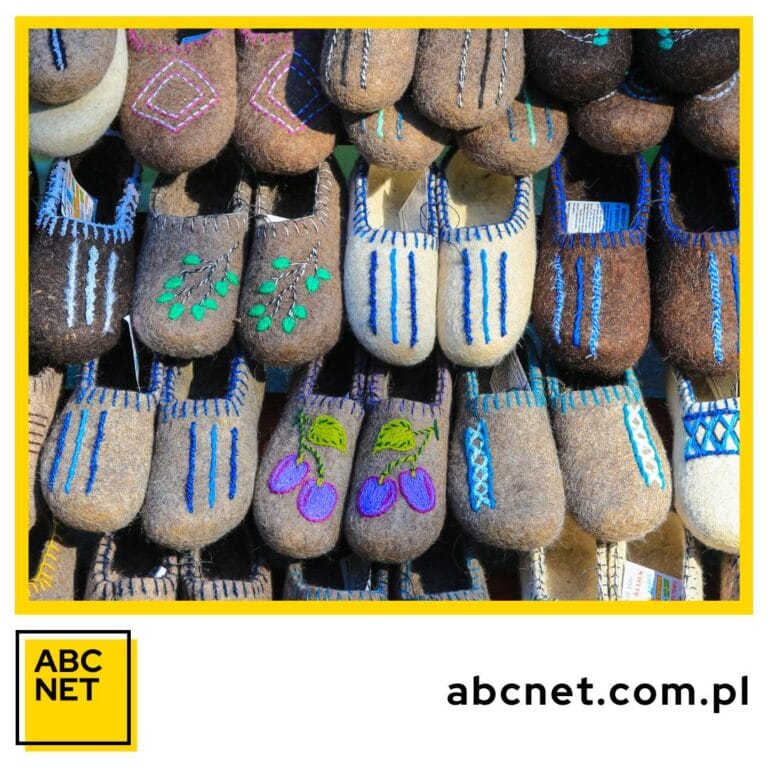 jak zrobić kapcie z filcu instrukcja krok po kroku.