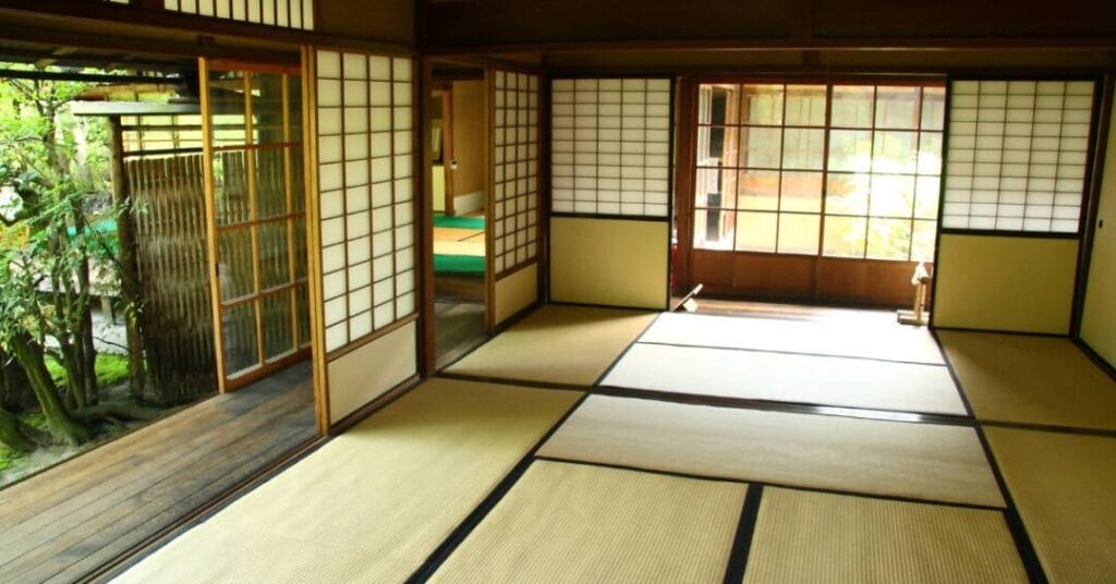 japonskie wnetrze z wykorzystaniem papieru washi