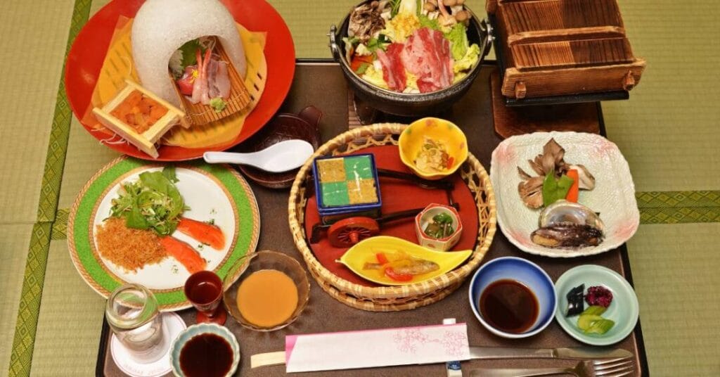 posilek japonski estetyka