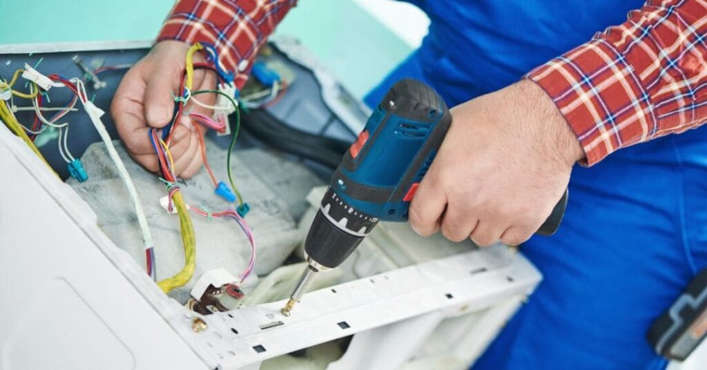 awaria maszyny pralnia