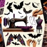 nietoperz na halloween jak uszyc nietoperza