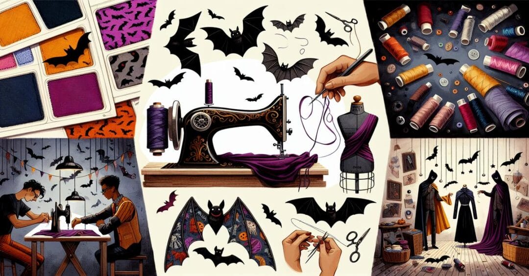 nietoperz na halloween jak uszyc nietoperza