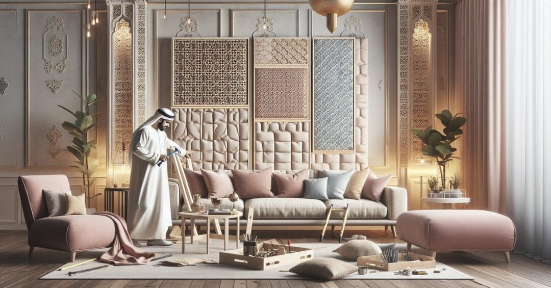 panele scienne tapicerowane diy instrukcja krok po kroku