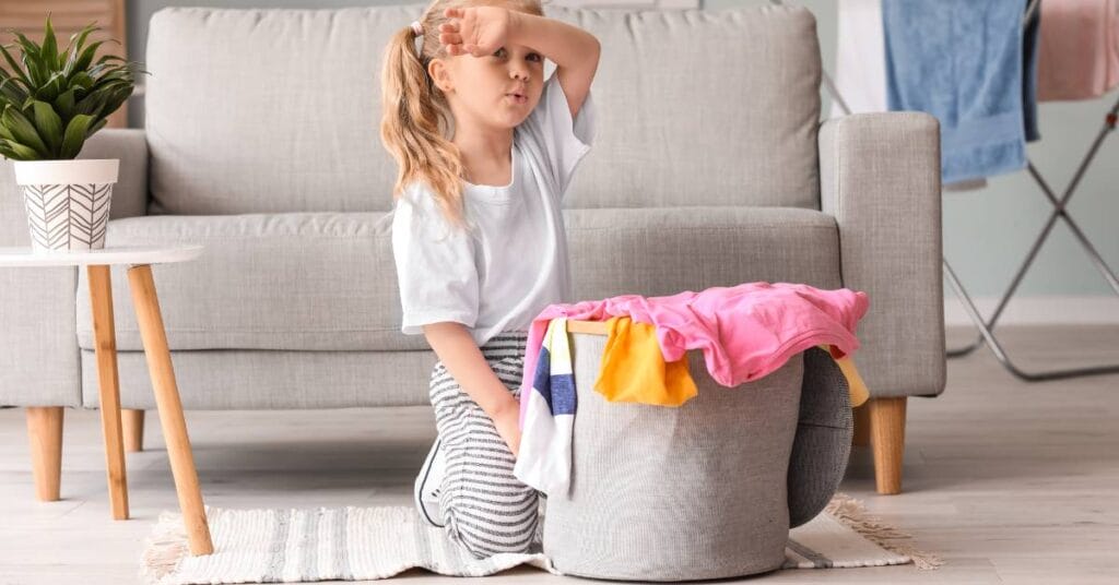 tkaniny dla dzieci pranie