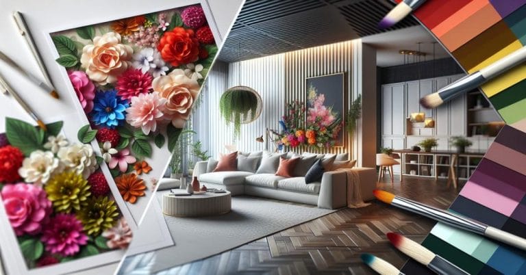 sciana z sztucznych kwiatow niezwykly pomysl na dekoracje do domu ogrodu biura