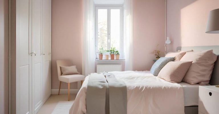 wąska sypialnia – jak zaaranżować jak zaplanować przestrzeń w wąskiej sypialni