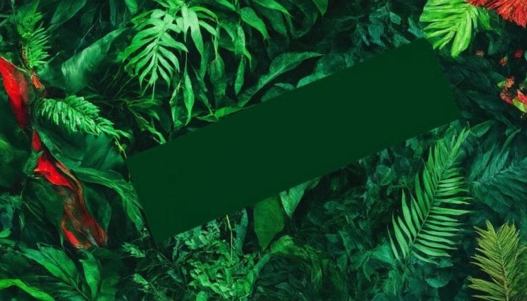 ciemny dzunglowy zielony