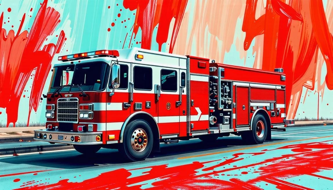 Czerwień strażacka