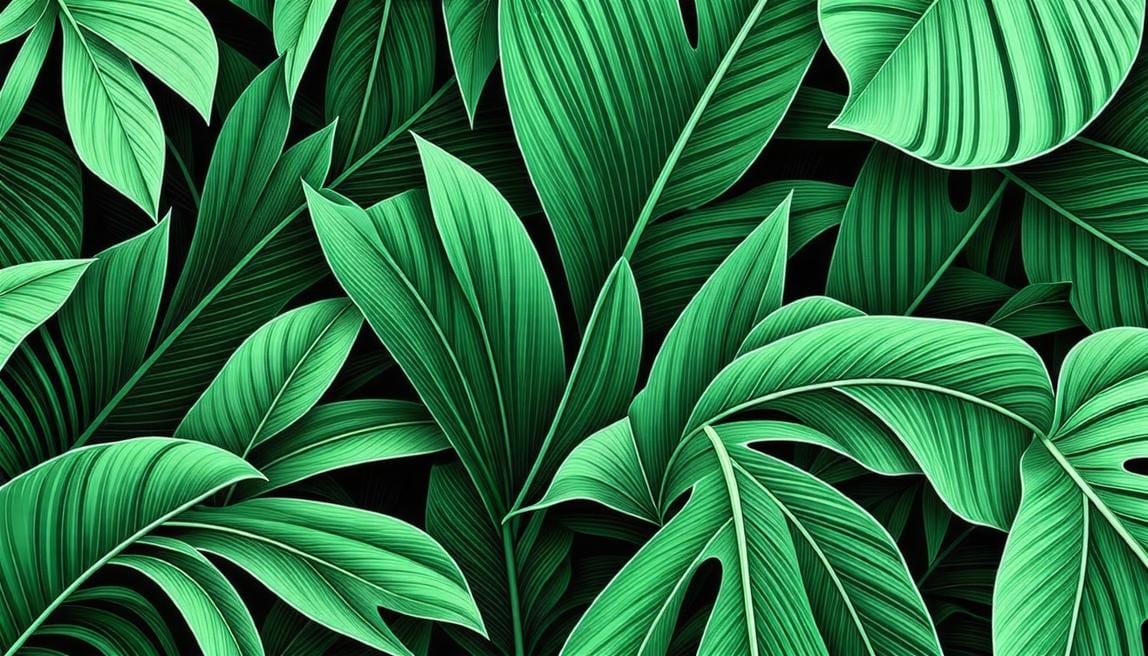 Głęboki zielony dżungli