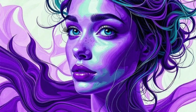 purpurowy munsell
