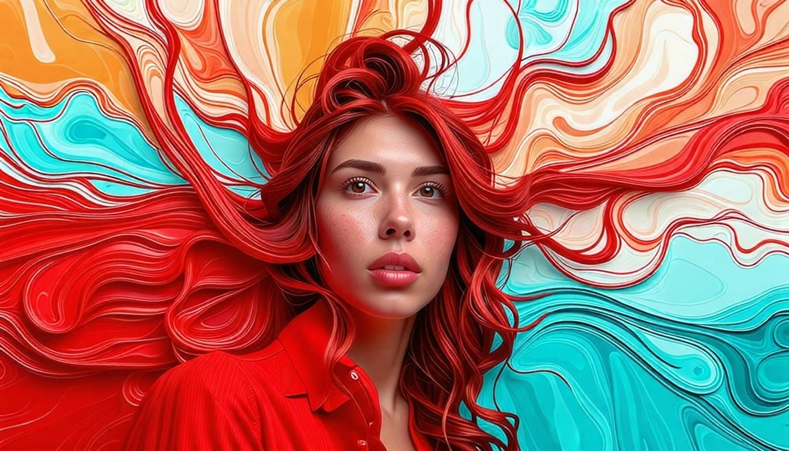 Rozpalony Wschód Słońca