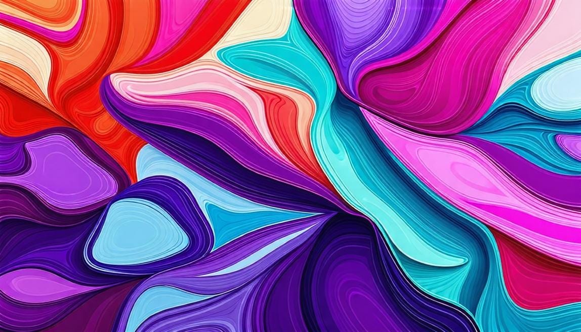 Średni fiołkowo-czerwony