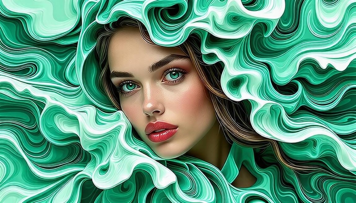 Zielone morze (Crayola)