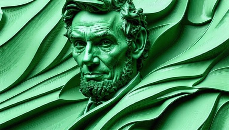 zielony lincoln