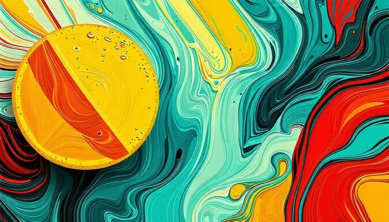 zolto pomaranczowy kolo kolorow