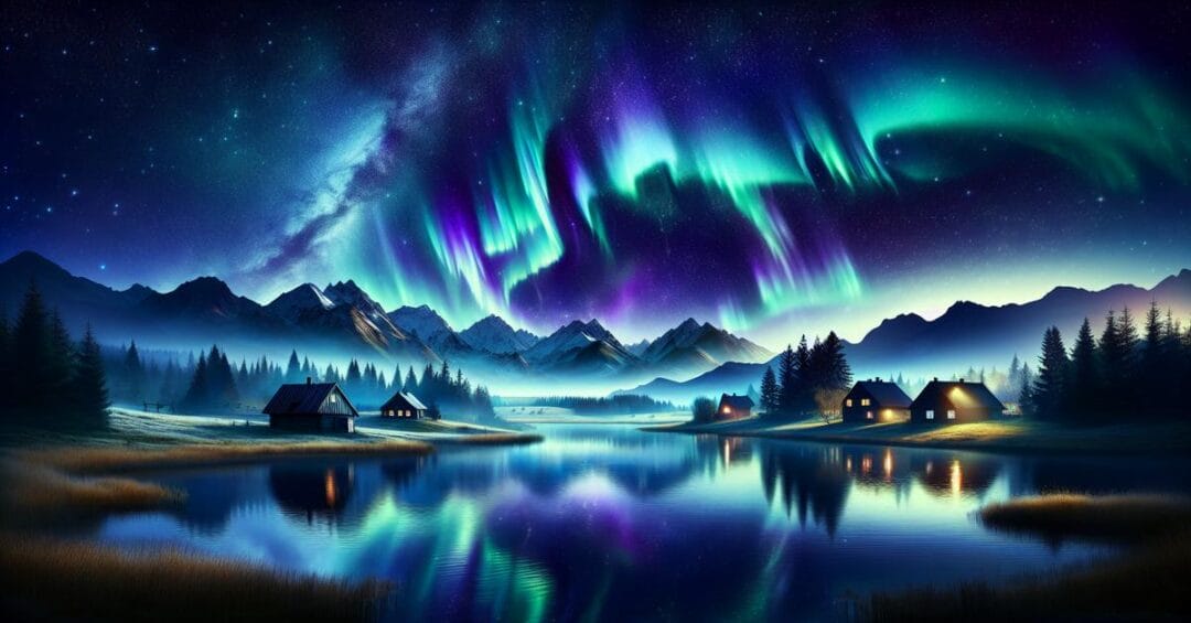 zorza polarna w polsce