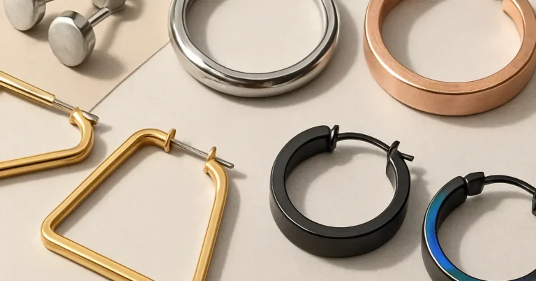 kolczyki ze stali chirurgicznej zalety kolczykow ze stali chirurgicznej